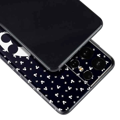 Disney Mickey Mouse Falling Silhouette Galaxy S21 Ultra 5G Skin